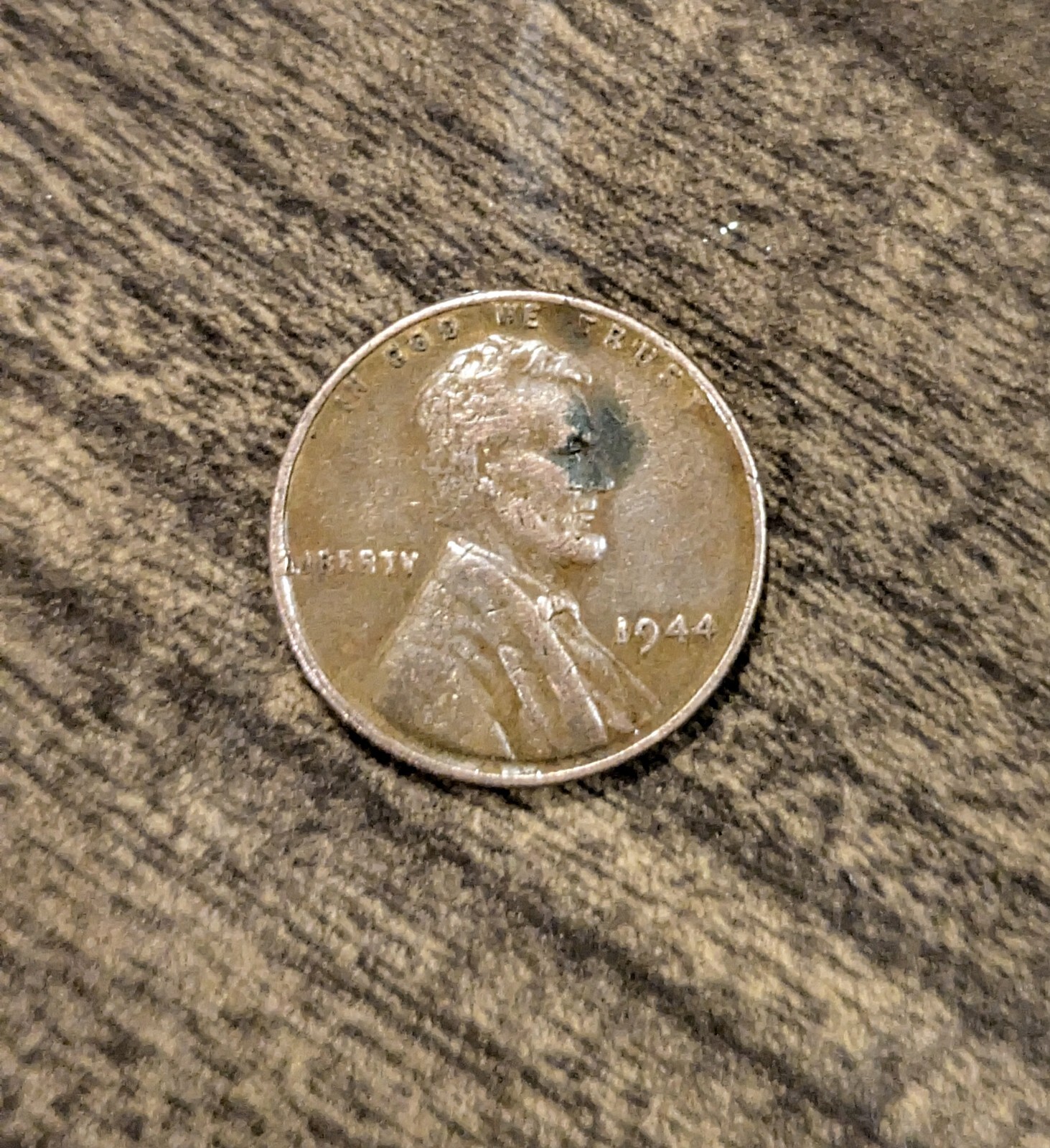 1944 Wheat Penny No Mint