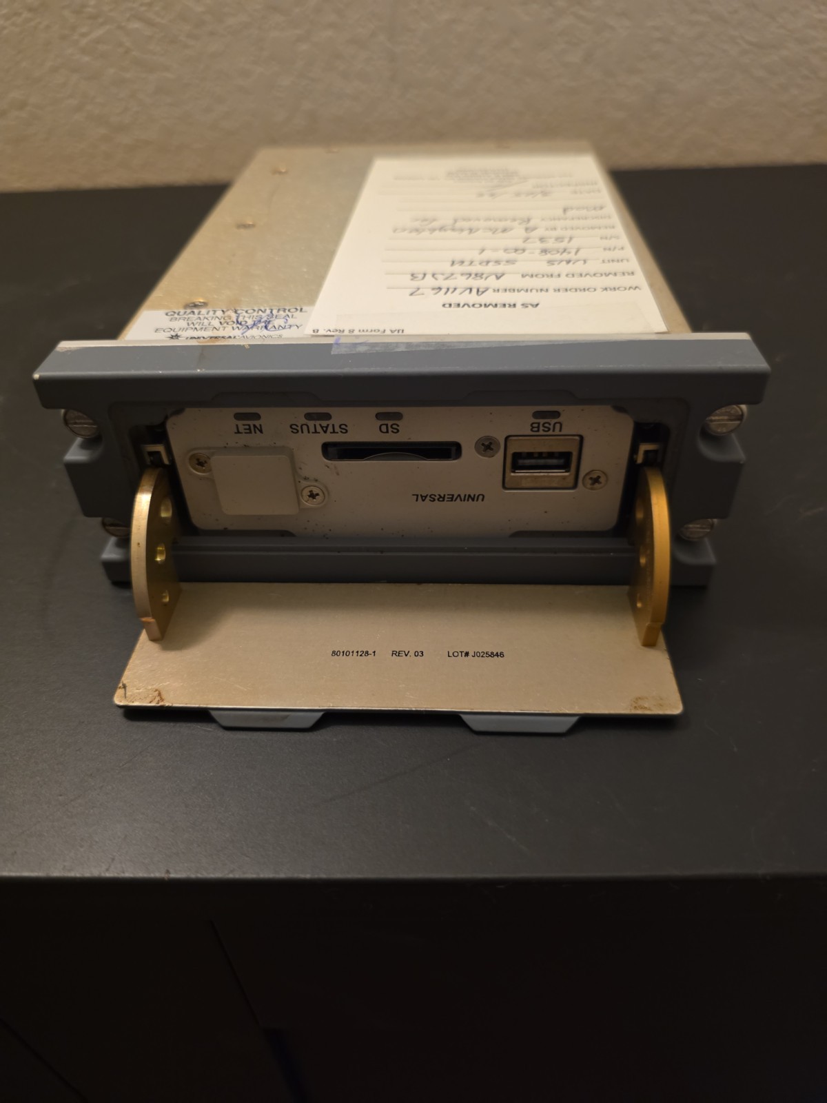 Universal Avionics Solid-State Data Transfer Unit (SSDTU); p/n 1408-00-1