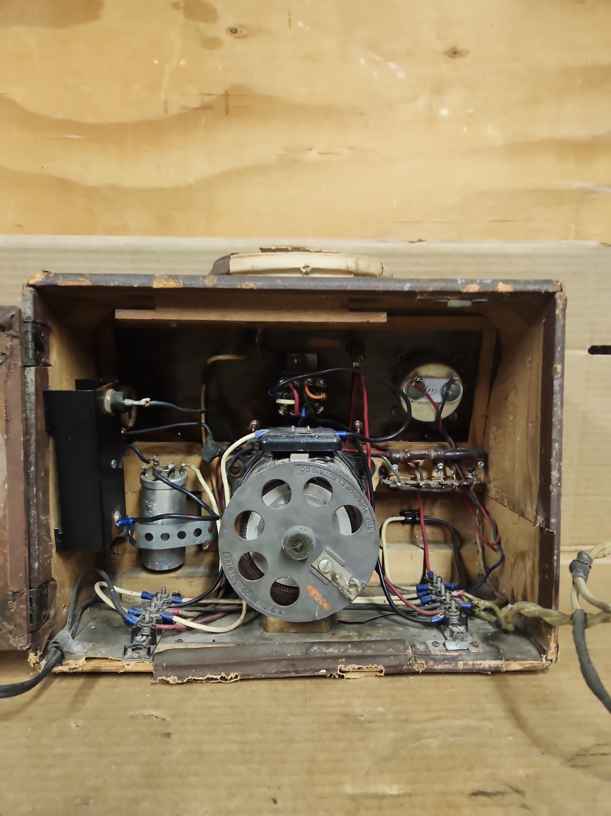 custom-built or modified Benchtop Variable DC Power Supply housed inside a...