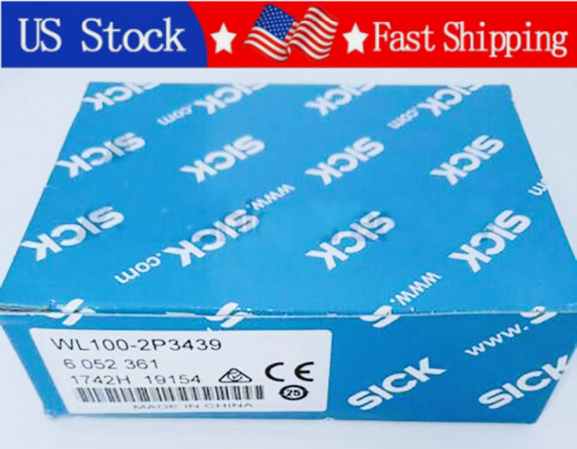 1PCS Brand New SICK WL100-2P3439 Photoelectric Sensor WL100-2P3439 US Stock