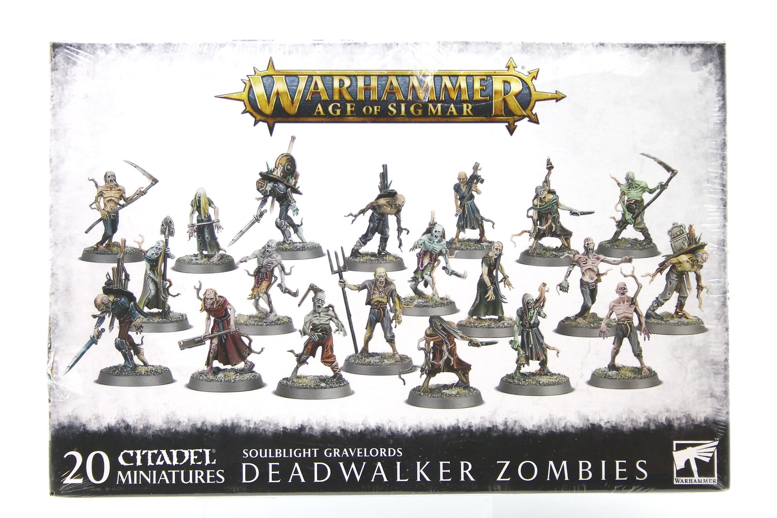 Warhammer AoS Soulblight Gravelords: Deadwalker Zombies (20, Sealed)