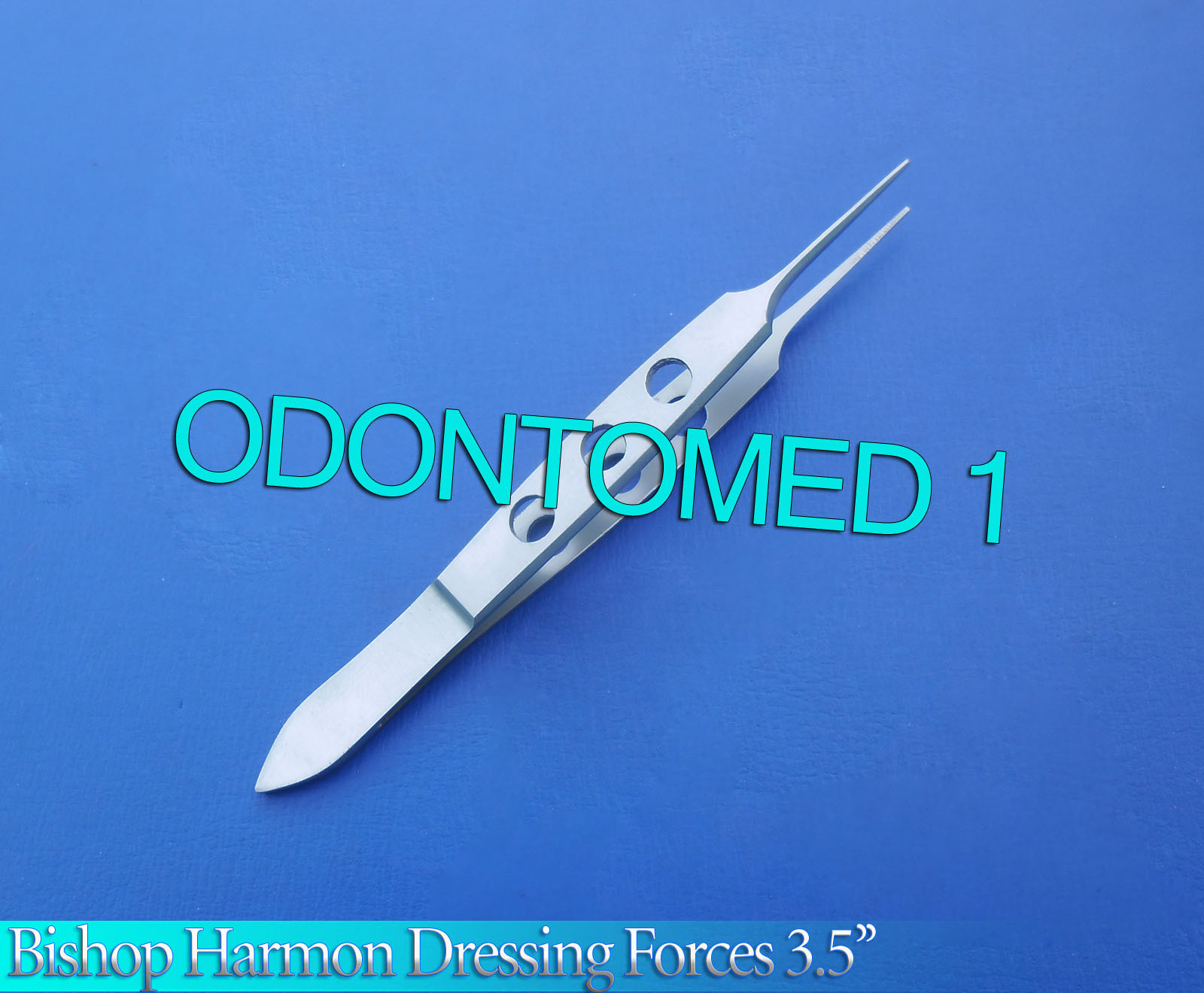 4 MICRO BISHOP HARMON FORCEPS SERRATED 3.5" SURGICAL