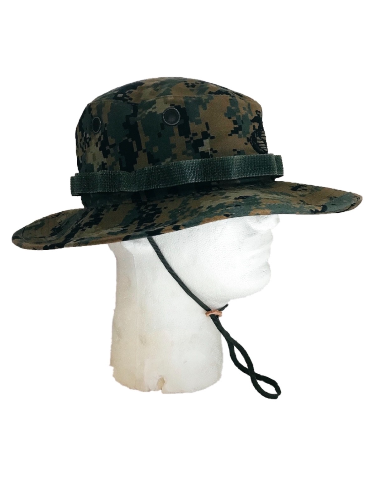 USMC Original Field Cover Marine Corps Boonie EGA Nylon/Cotton Twill US MADE New