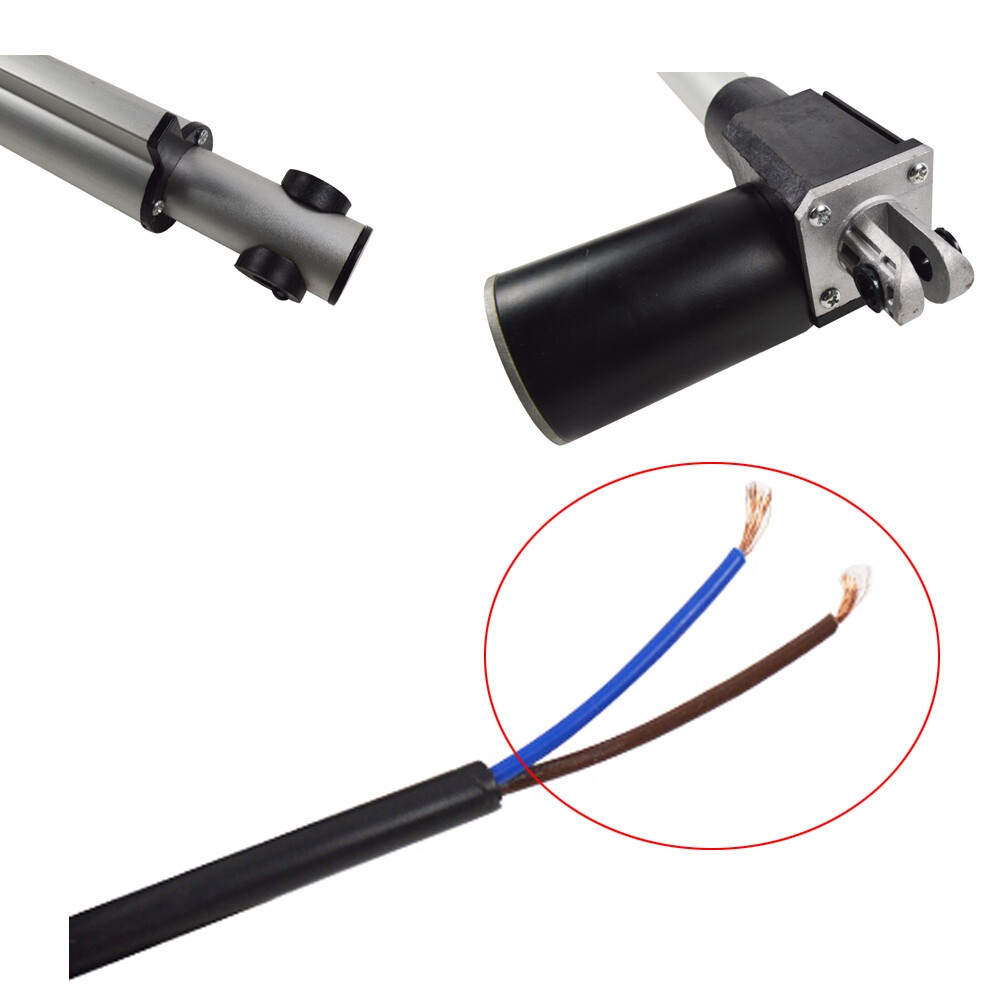 6000N 12V DC Linear Actuator Stroke 400mm 15.7" Serviceable Replacement