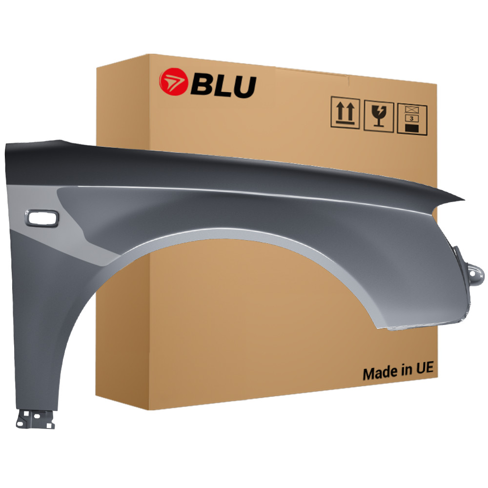 Fender For Audi A4 B7 LY7G Right Grey 04-08 Front Painted New