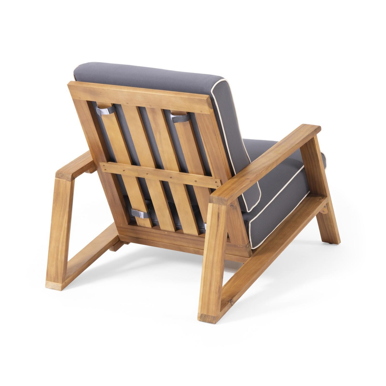 Adirondack Design Patio Seating Modern Accent Armchair Upholstered Lounge Chair