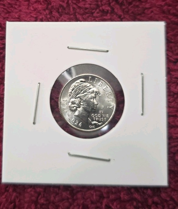 2026-P & D  Semiquincentennial "Emerging Liberty" Dime Historic One-Year-Only