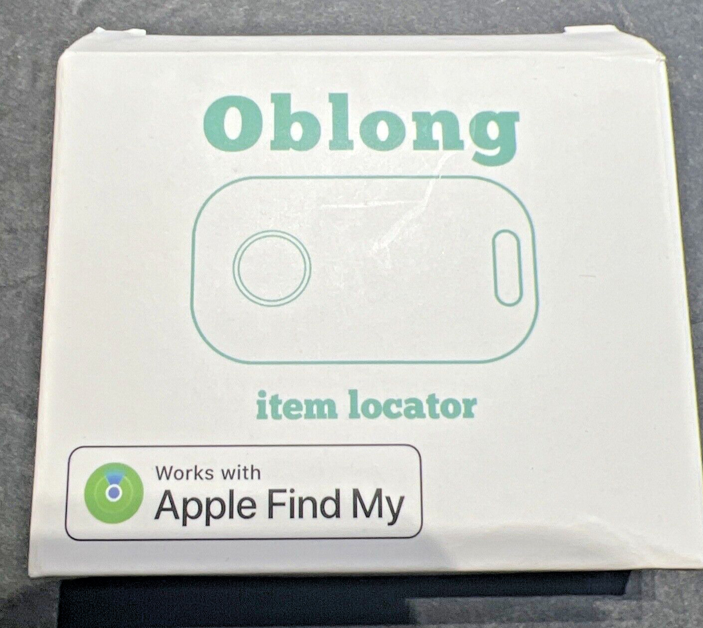 Zoopabaus (for Apple) Oblong Item Locator (Works w/ Apple Find My App)