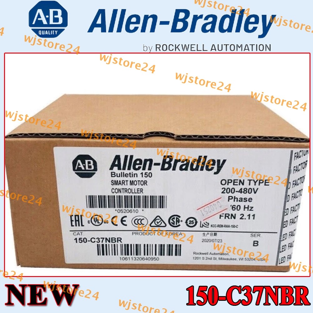 NEW IN BOX 150-C37NBR AB NEW SMC-3 37A Smart Motor Controller 150 C37NBR