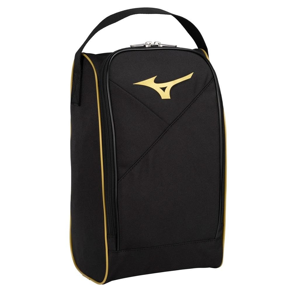 MIZUNO shoe case black x gold.