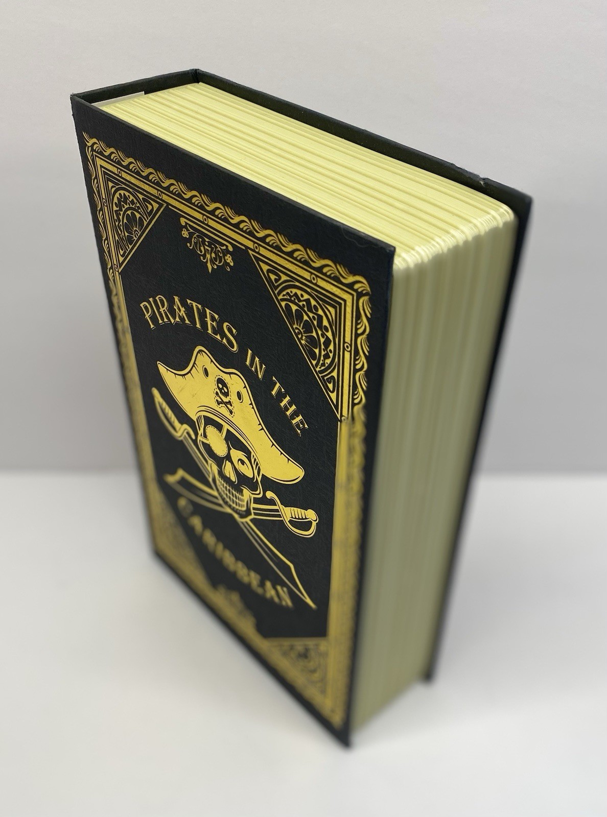 Pirates in the Caribbean-Book Safe-Hidden Storage Box .