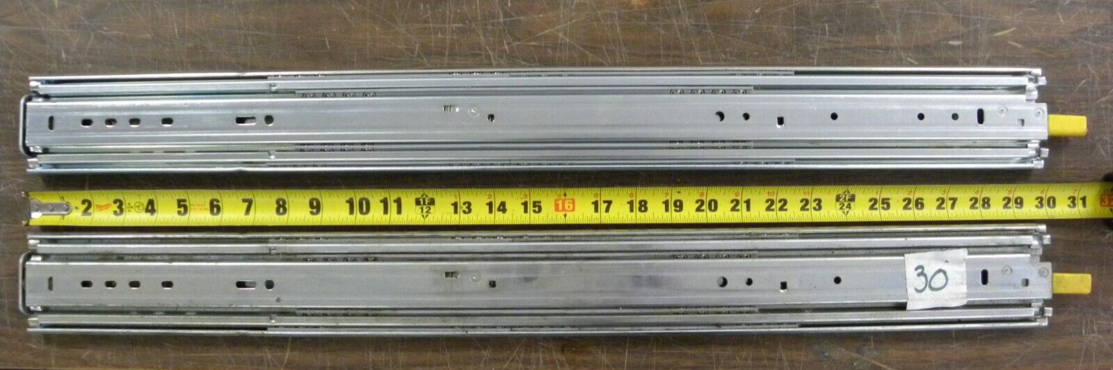 Heavy Duty Drawer Slides Heavy Weight Ball Bearing Drawer Slides 30" Locking