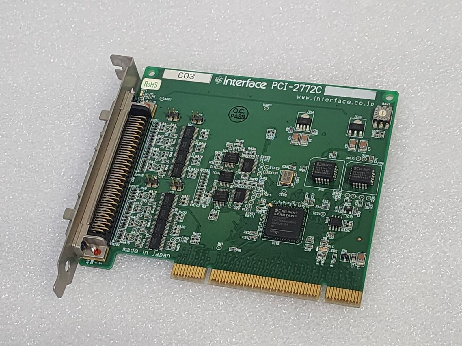INTERFACE PCI-2772C  BOARD FREE SHIP