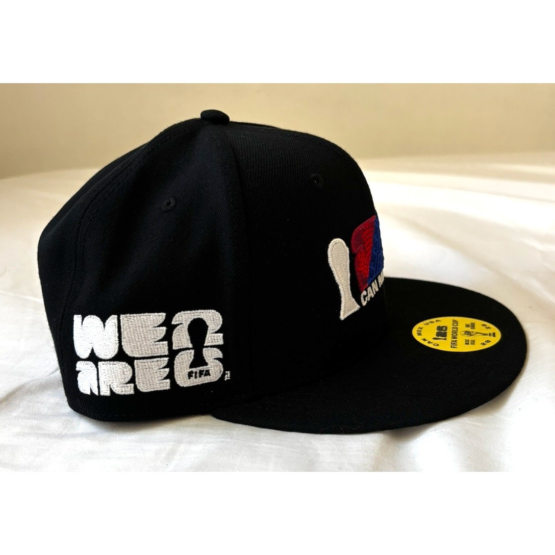 FIFA World Cup 2026 Black CANADA MEXICO USA Snapback Cap Official Licensed Hat