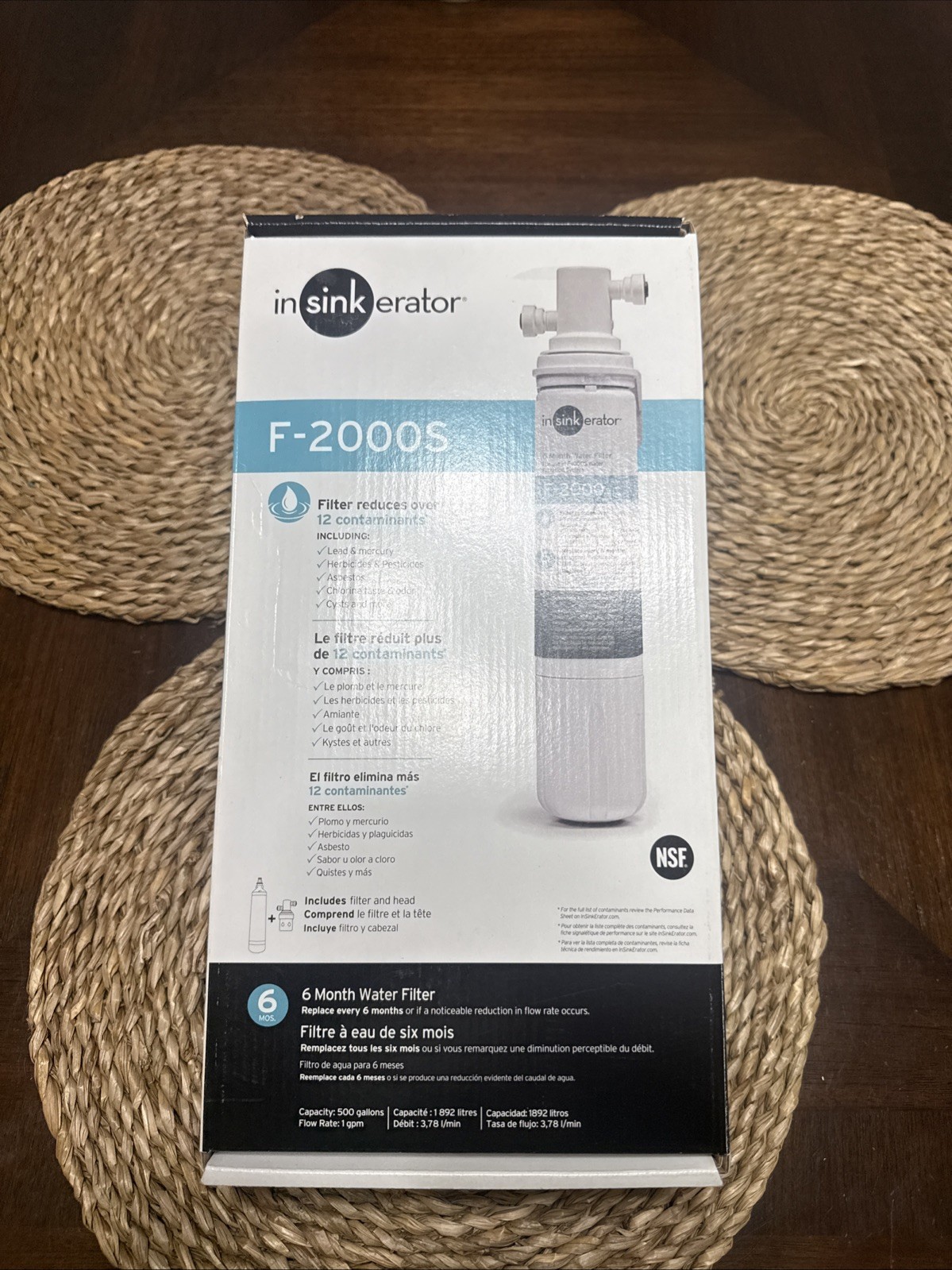 InSinkErator F2000S Water Filtration System Better Tasting Healthier Water