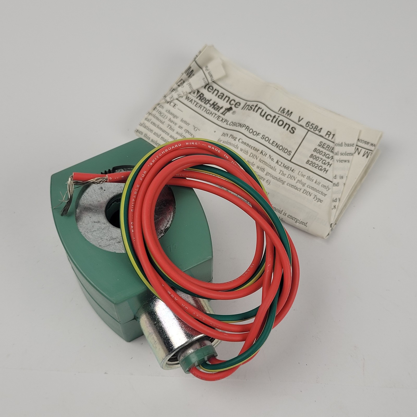 ASCO MP-C-080-238610-032-D Solenoid Valve Coil, 120/60 - NEW