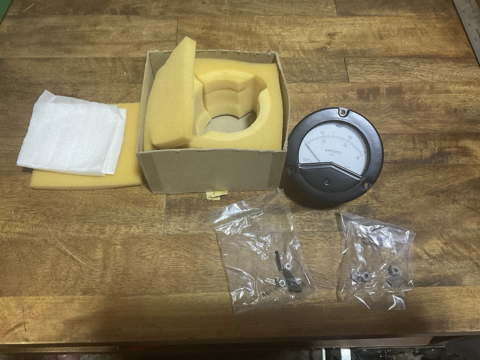 NOS Weston Amp Meter Model 2534