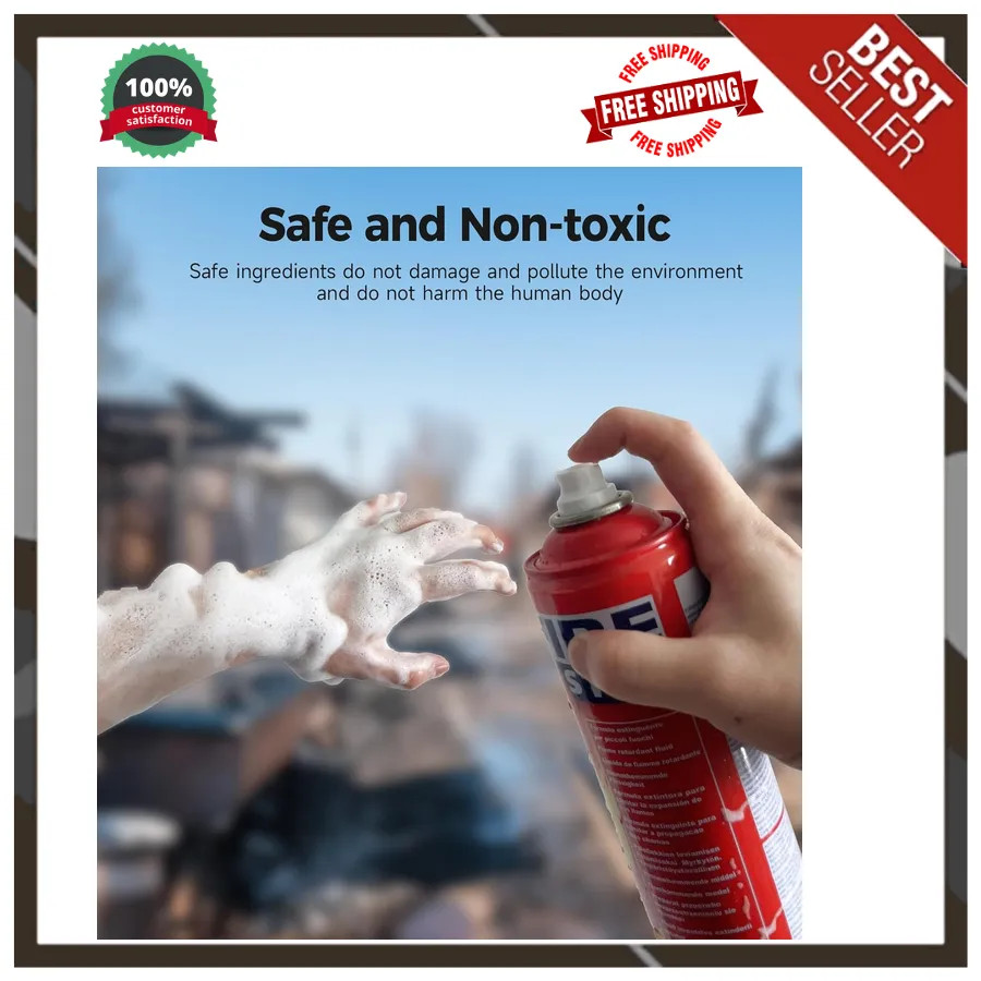 2 Pack Fire Extinguisher with Mounting Brackets for Home Kitchen Car Portable...