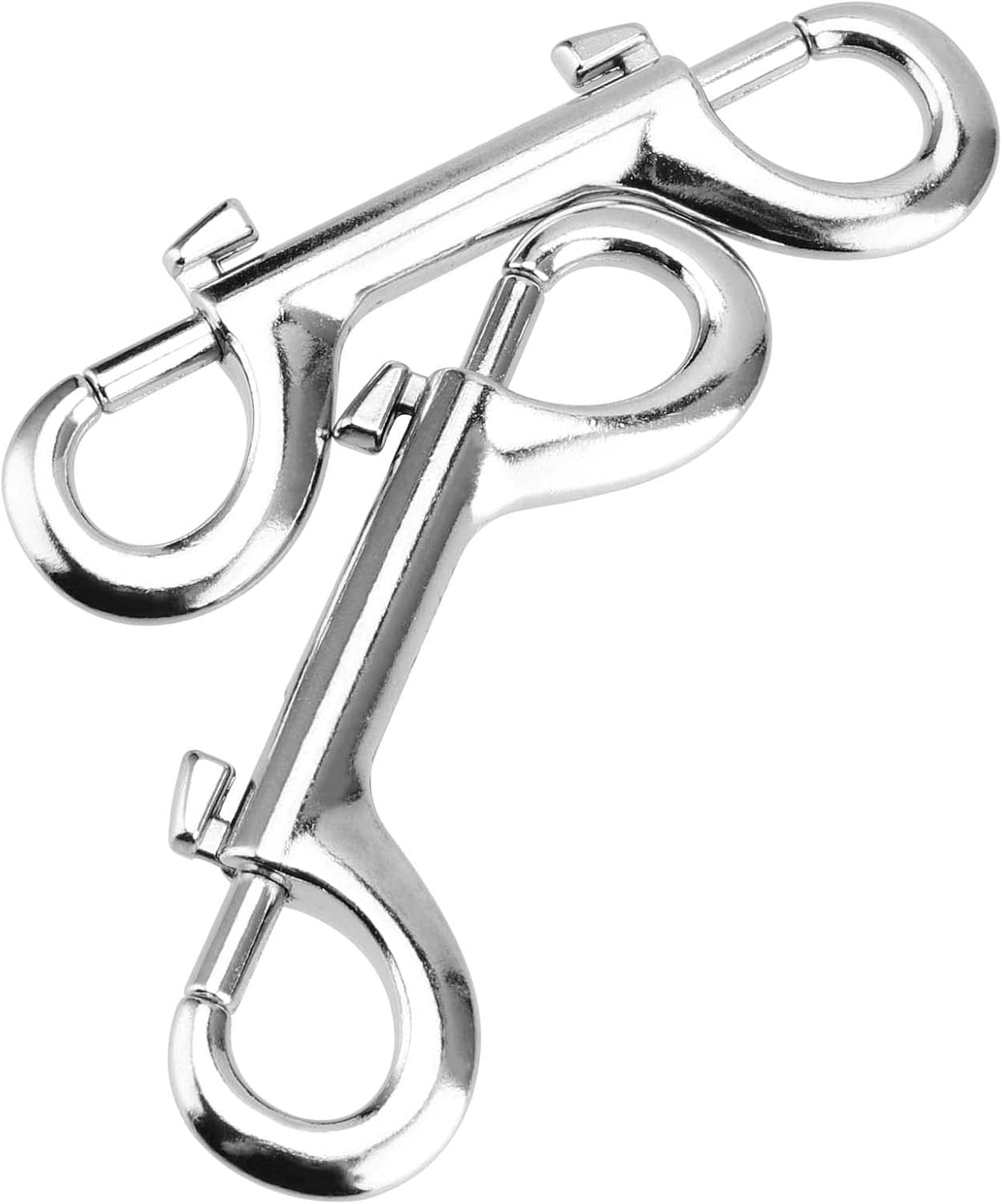 25 Pieces 4 Inch Double Ended Bolt Snap Hook, Zinc Alloy Long Trigger Clips, Two
