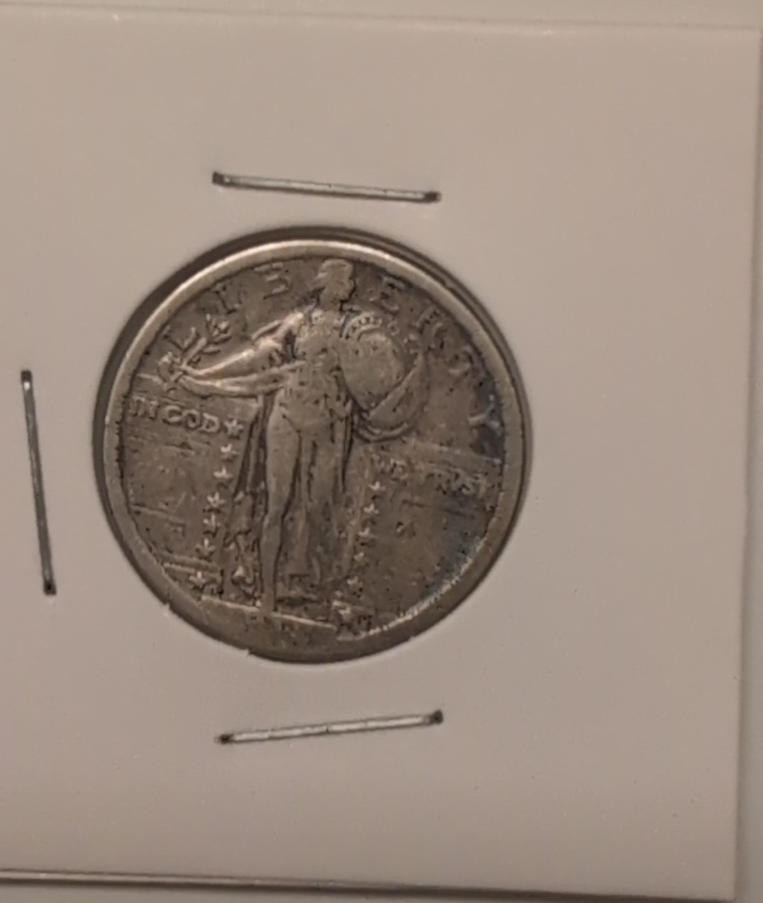 1918 Standing Liberty 25C Quarter Dollar US Coin Uncertified Ungraded