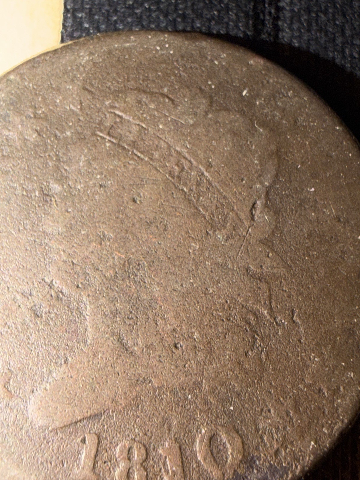 1810 Large Cent AG/G
