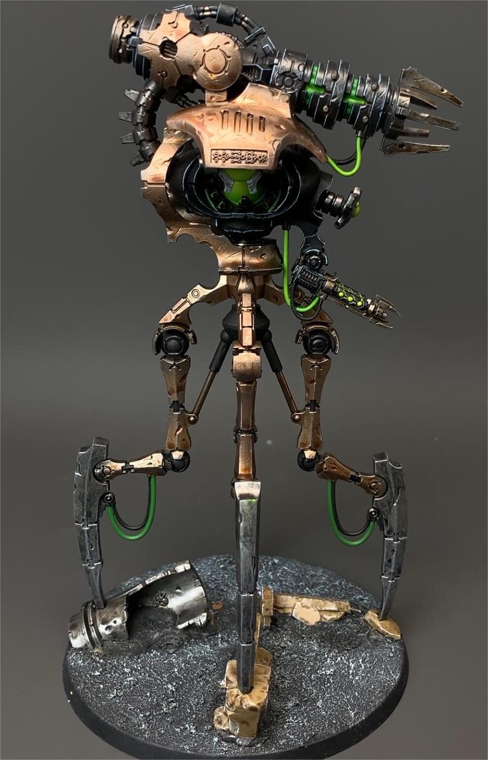 Warhammer 40K Canoptek Doomstalker Xenos Armies Necrons Presale Painted Gallery