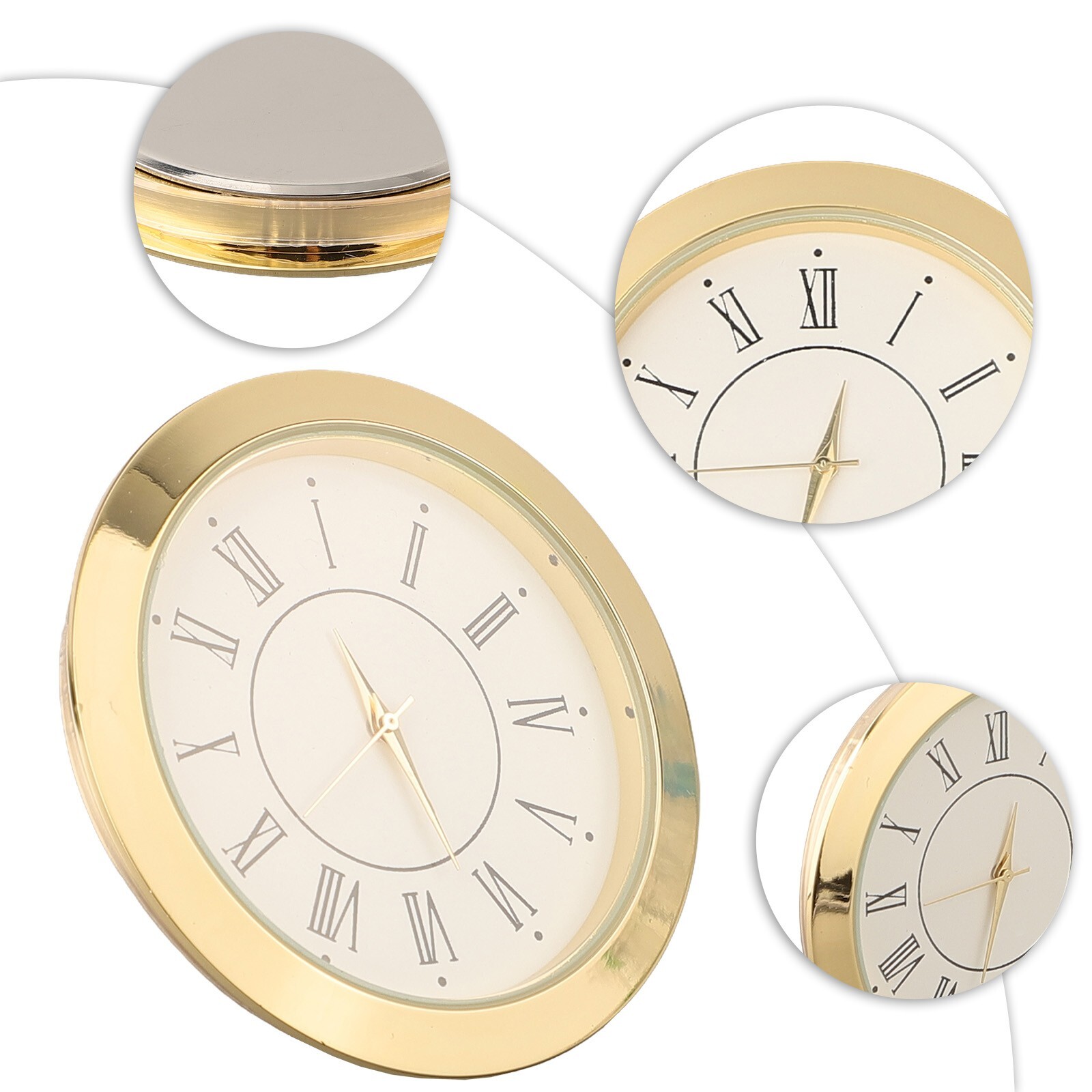 Mini Clock Insert Quartz Movement Round 55mm Round Quartz Clock Insert New