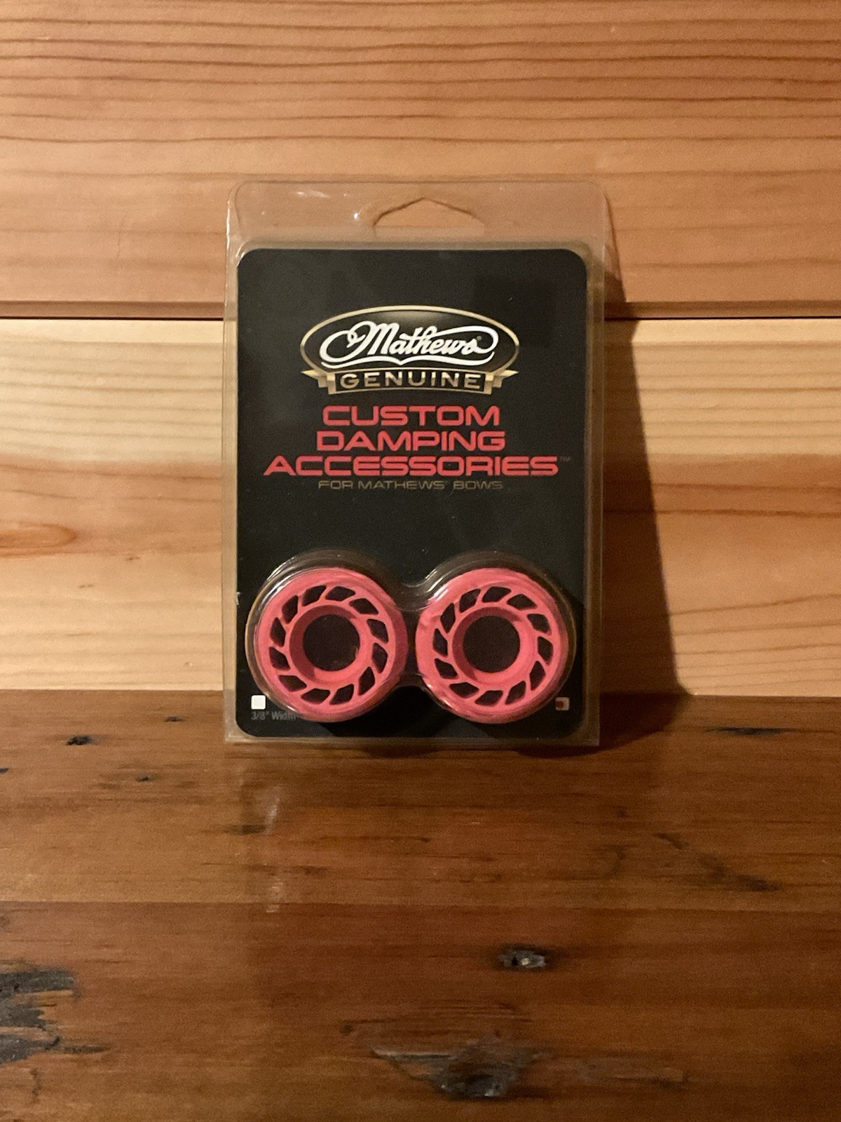 Mathews Genuine 3/4” Pink Dampers - Custom Harmonic Dampening Rubber Silencers