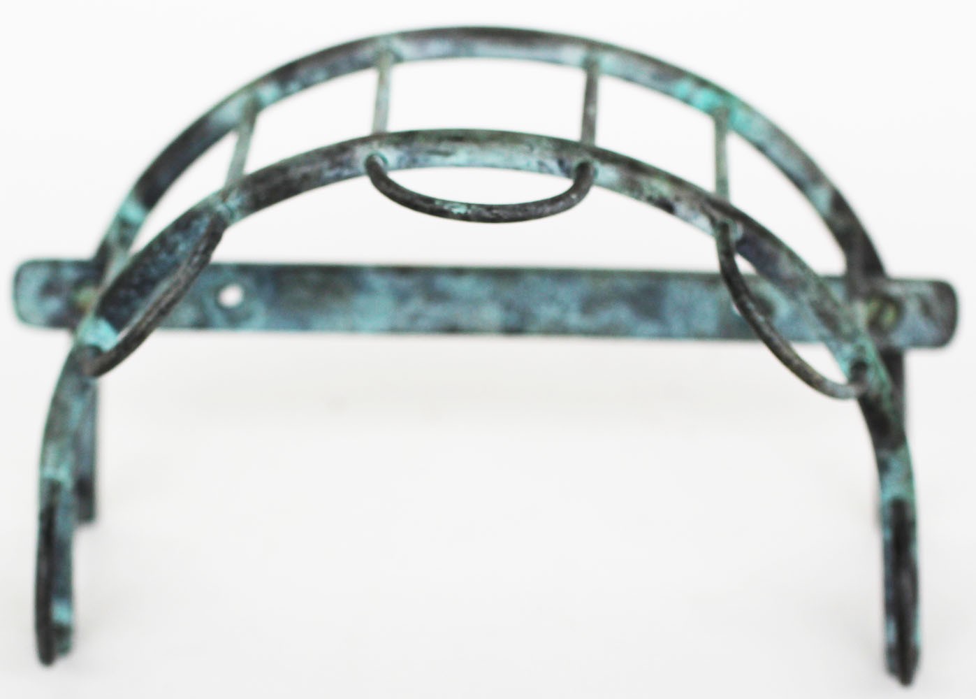 Metal Horse Equestrian Stable Wall Mounted Bridle Tack Rack Holder 6740