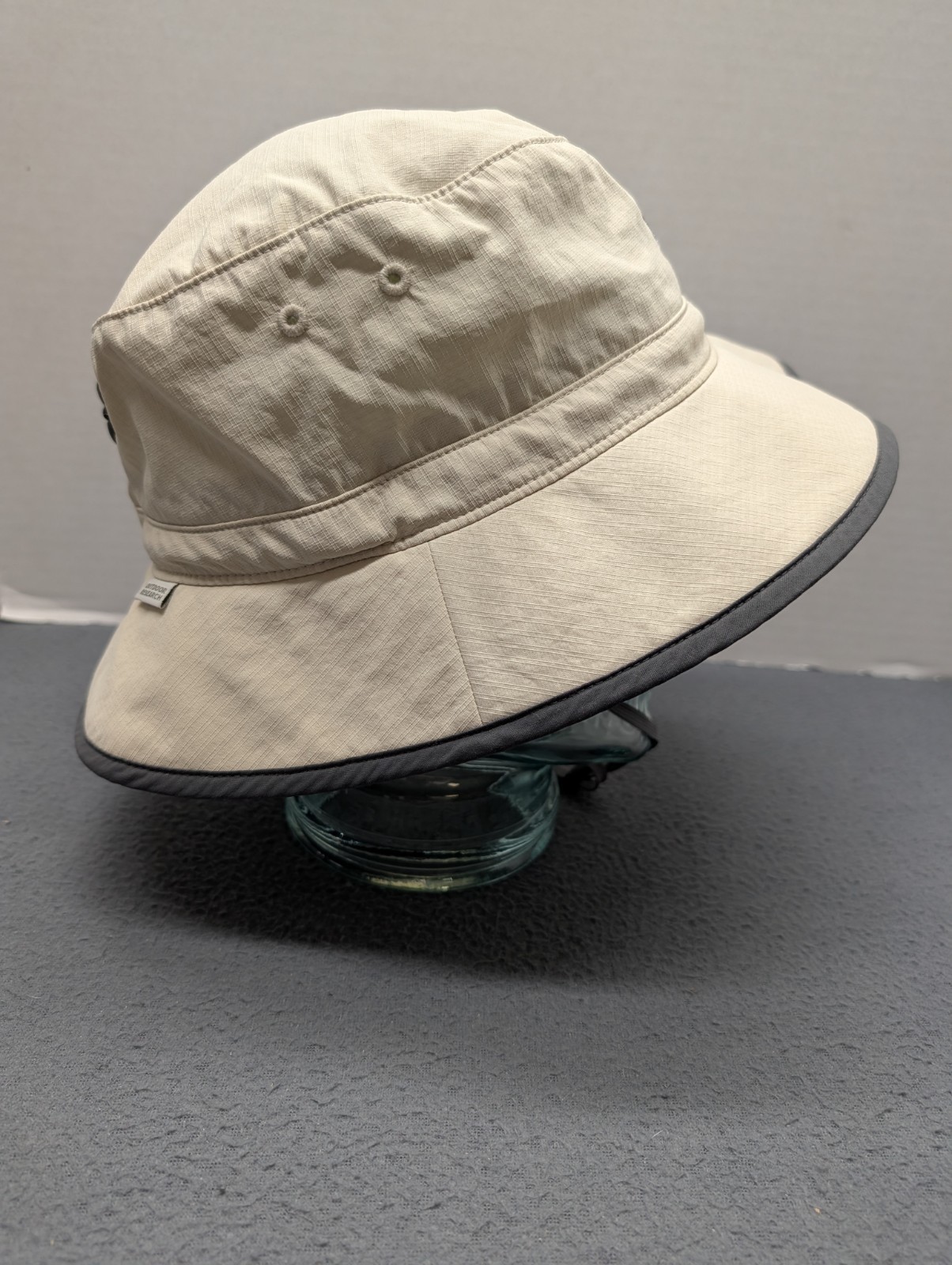 Outdoor Research Sun Bucket Hat Sand & Gray Size Medium UPF 50+