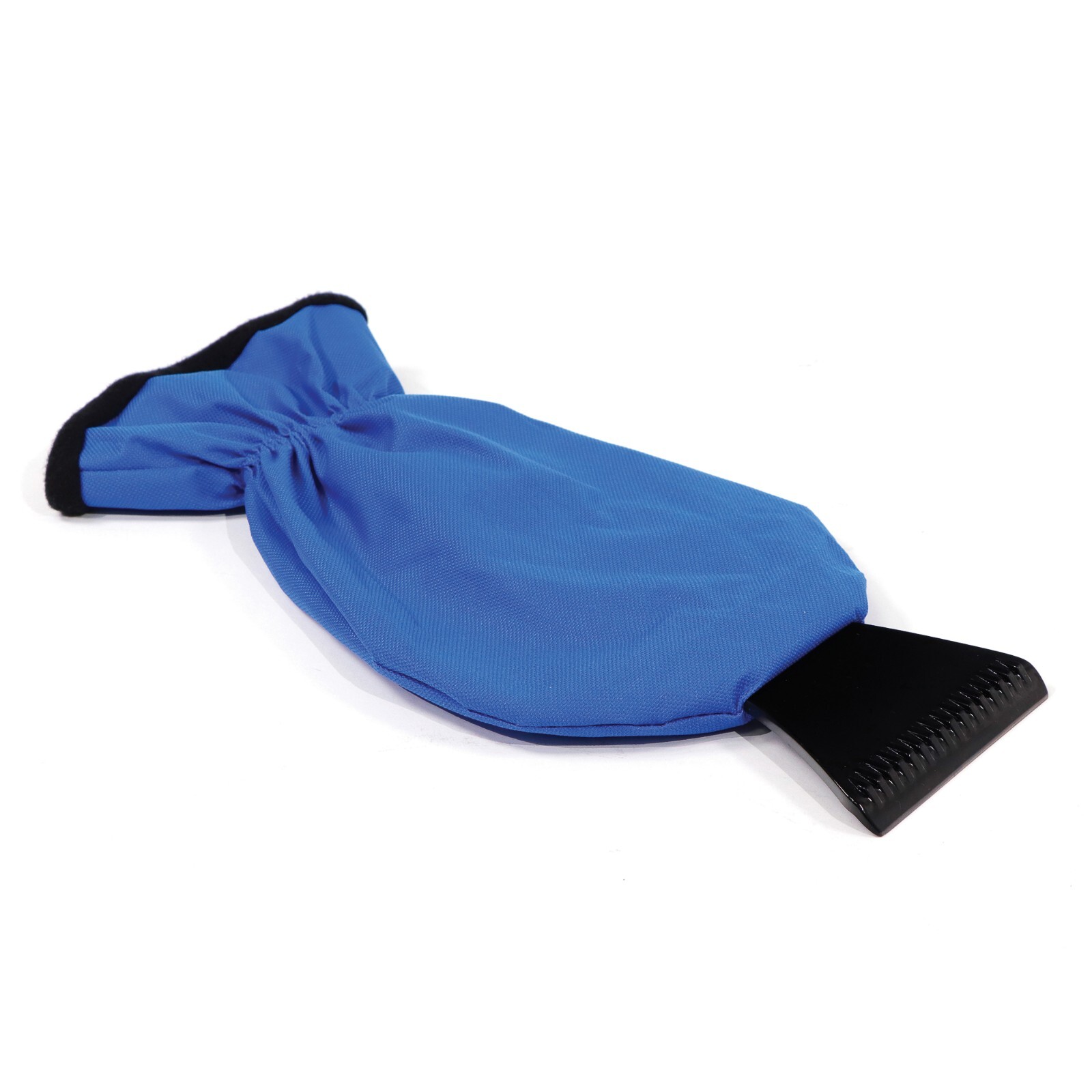 Warm Windscreen Ice & Snow Scraper with Fleece Glove - Keep Hands Warmish