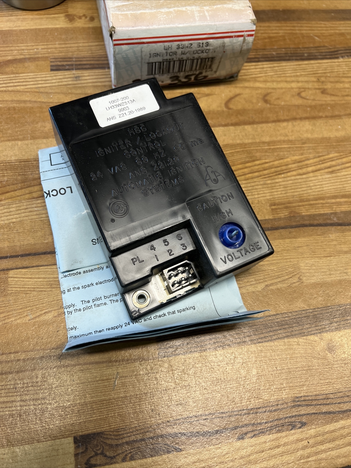 Carrier LH33WZ513A Ignitor With Lockout NEW