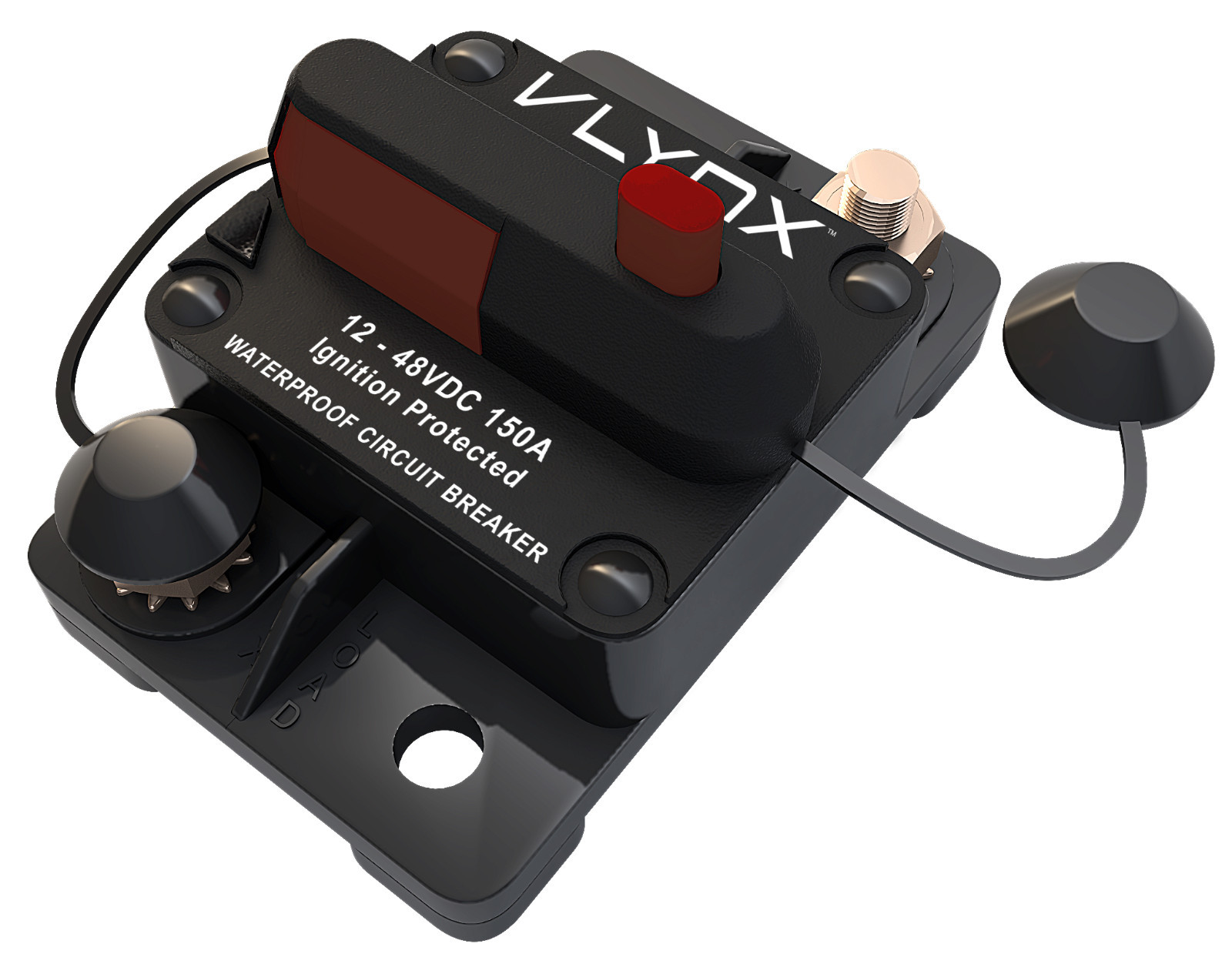 VLYNX VCB150 48VOLT Circuit Breaker 150A DC WATERPROOF W IGNITION PROTECTION