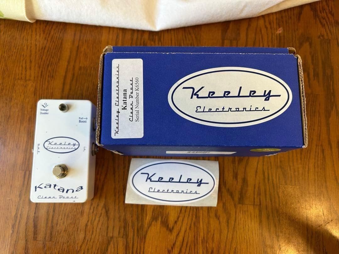 Keeley Katana Clean Boost Guitar Effects Pedal Old Spec Version