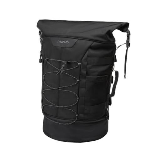 Motorcycle Sissy Bar Backrest Bag Travel Luggage Bag, Large Capacity Duffle