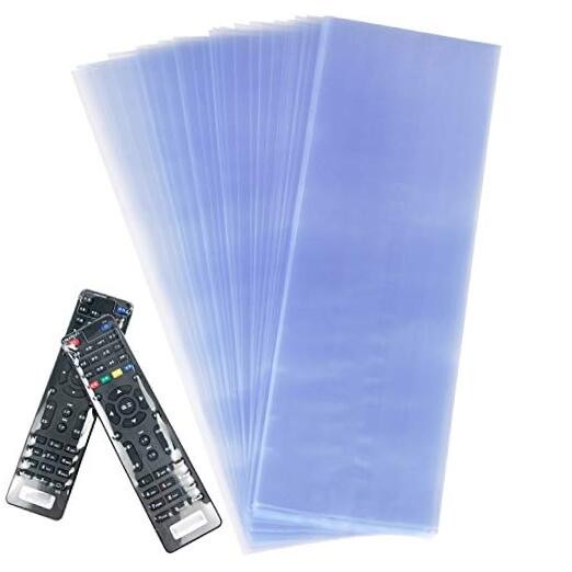 Remote Control Shrink Wrap Bags,3.1x11 Inches 100 Pieces Remote 3.1"x11"