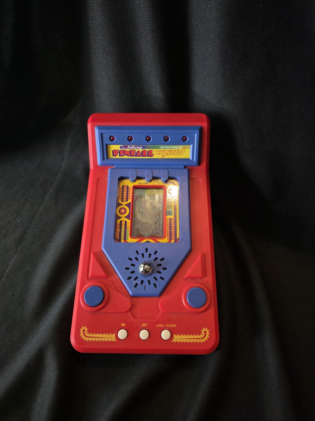 "Pinball Wizard" 1988 VTech electronic talking tabletop game Working Condition
