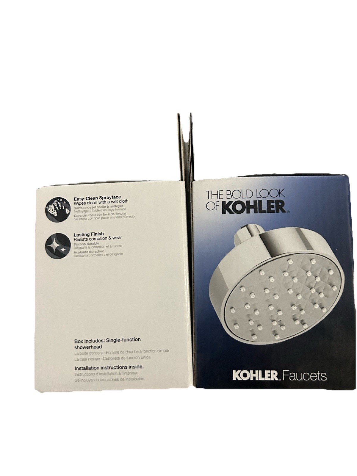 Lot Alert! Kohler Awaken Single-Function Shower Head Polished Chrome 72416-CP