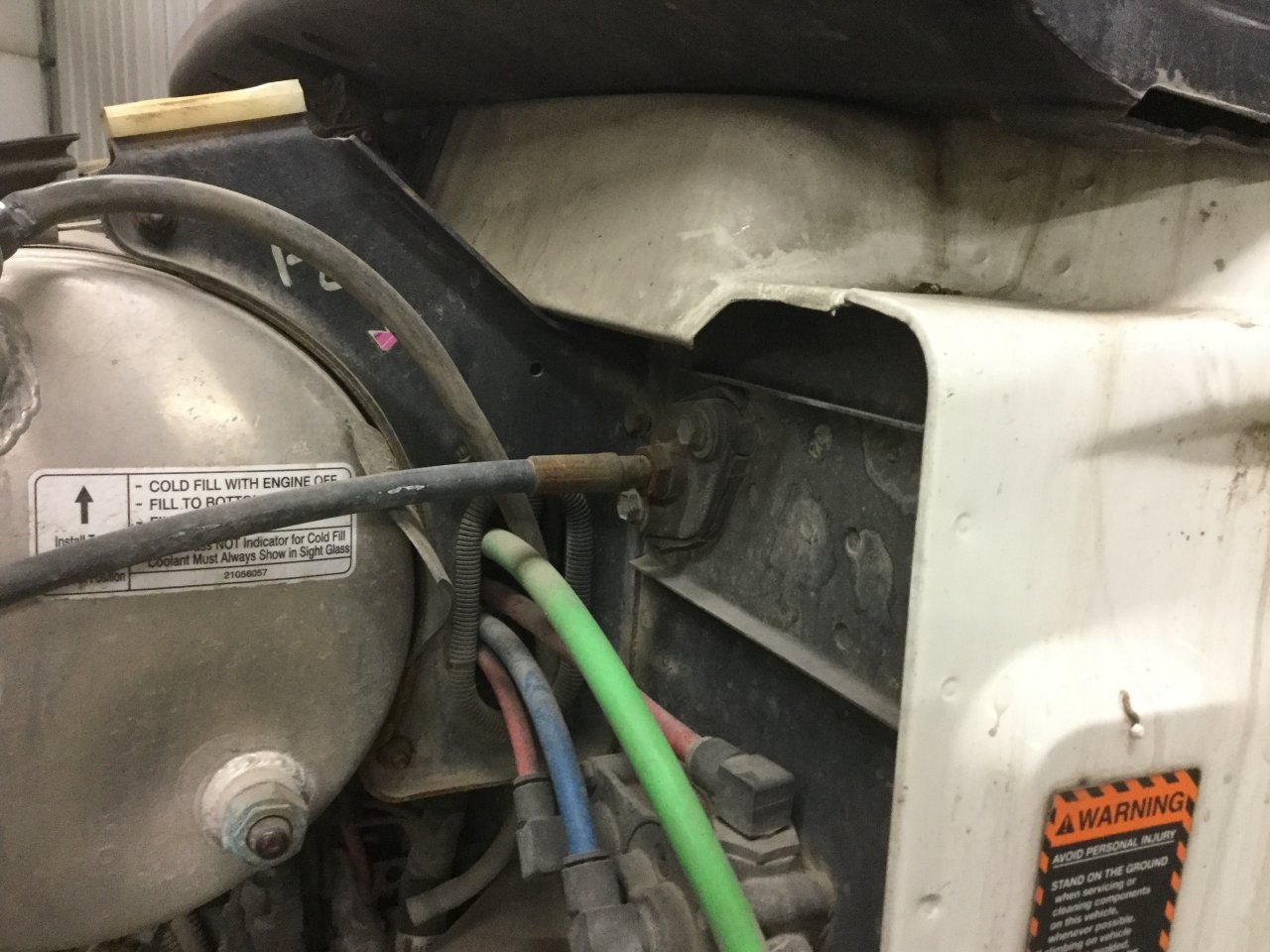 Mack CXN Left/Driver Hood Shock - Used
