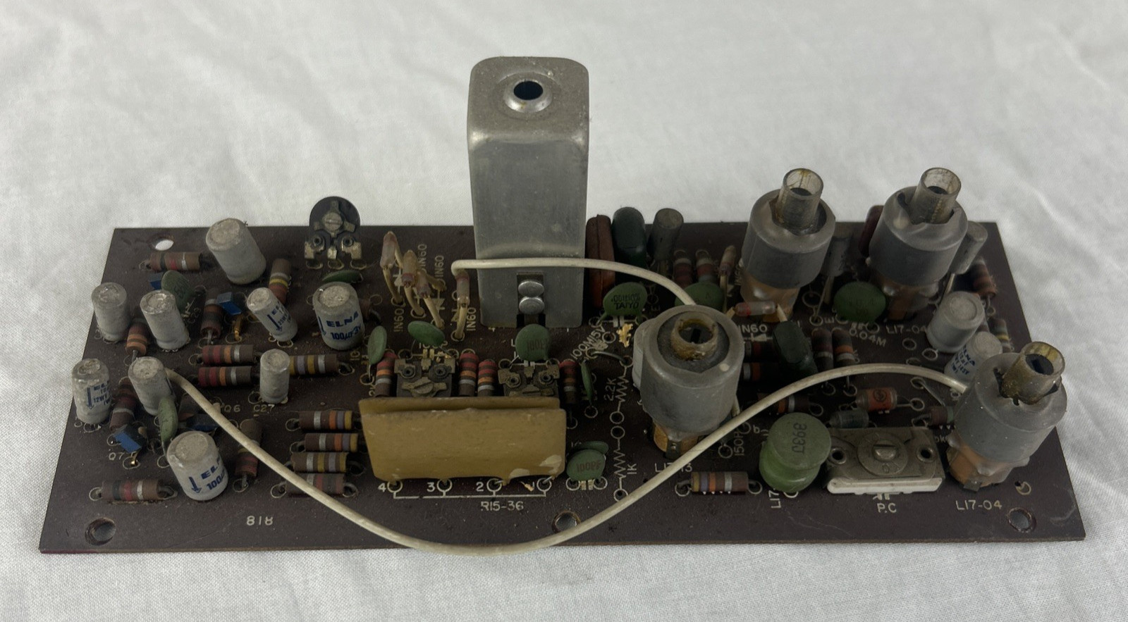 Kenwood TK-60 Tuner Board 818 s23-85 Original - Parts or Repair