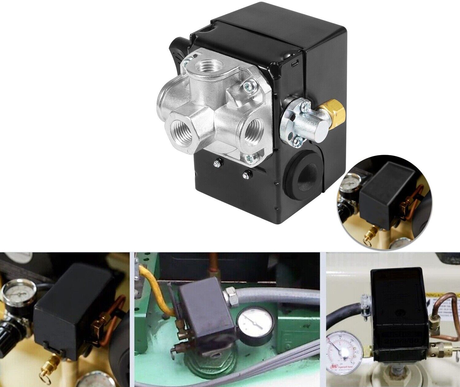 23474570 For Ingersoll Rand 2475 2545 2340 Pressure Switch Two Stage Compressor