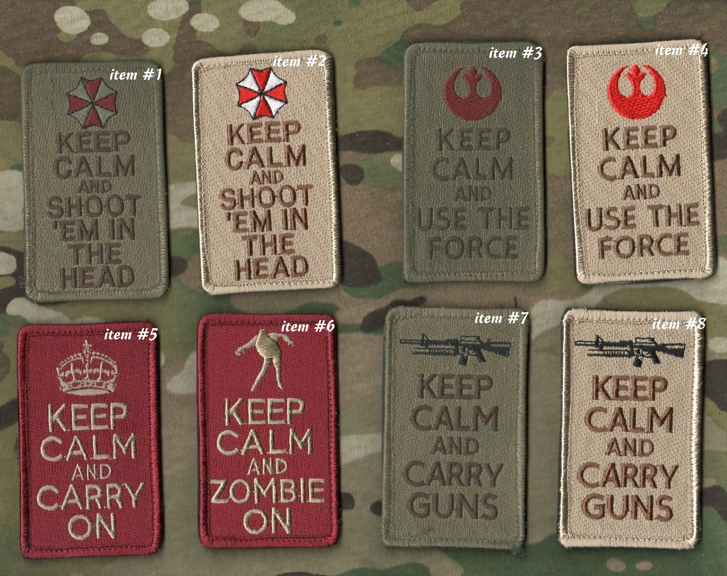 ISAF JOINT TASK FORCE JTF SEAL SAS JTF2 KSK ODA KEEP CALM vêlkrö PATCH: Item #2