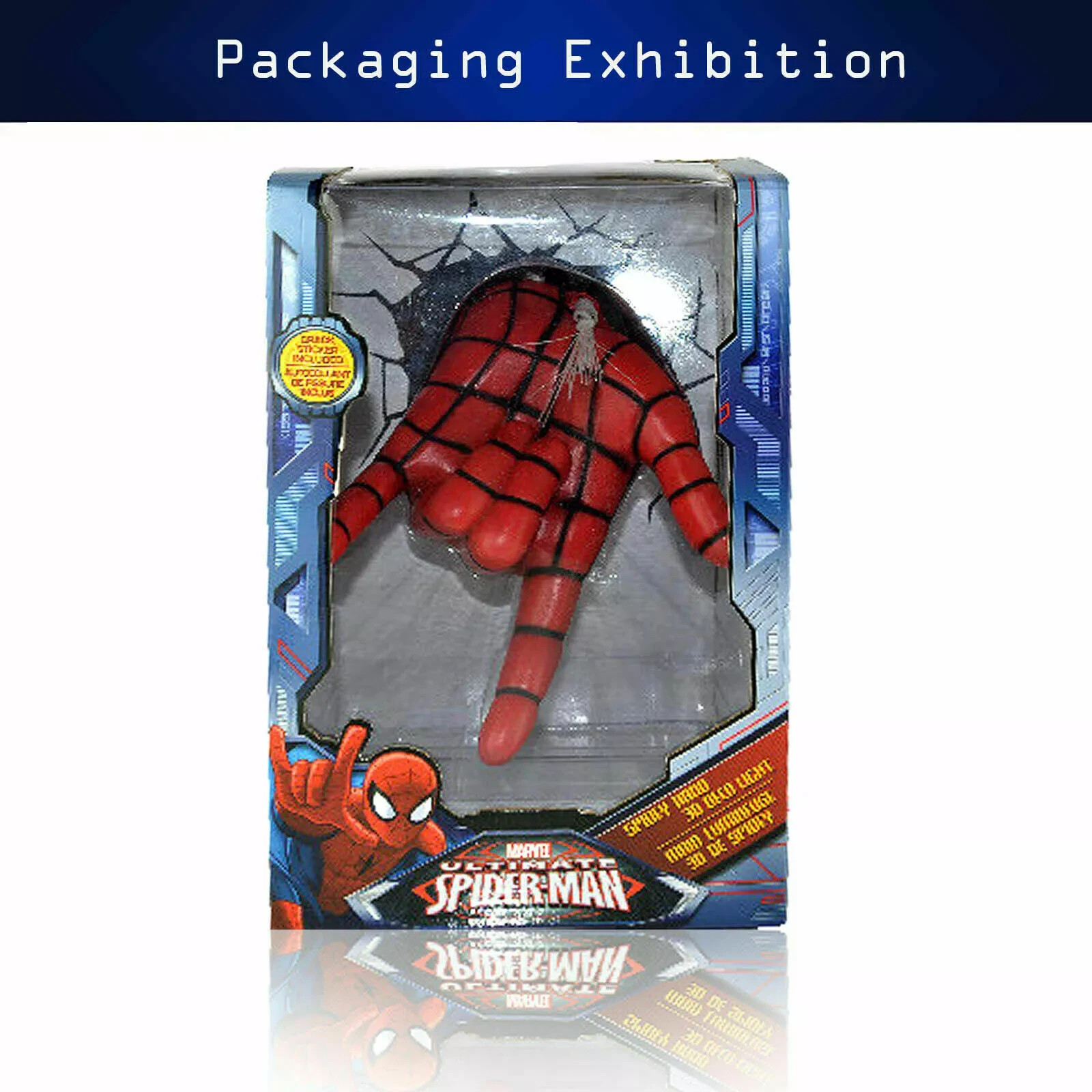 Marvel Avengers Spider Man Hand 3D Deco Wall LED Night Light Wall Art Room