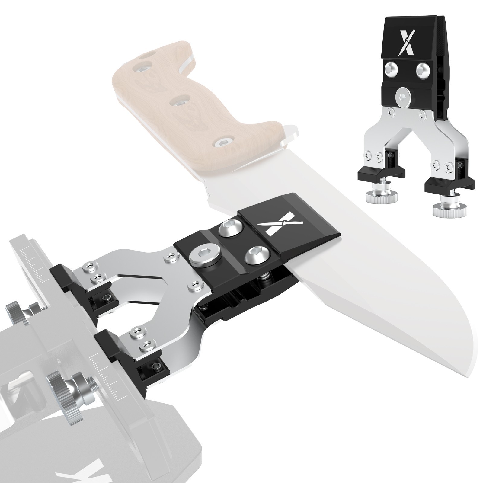 Center Y Clamp for GEN Knife Sharpening System | Adjustable clamp，outdoor knives