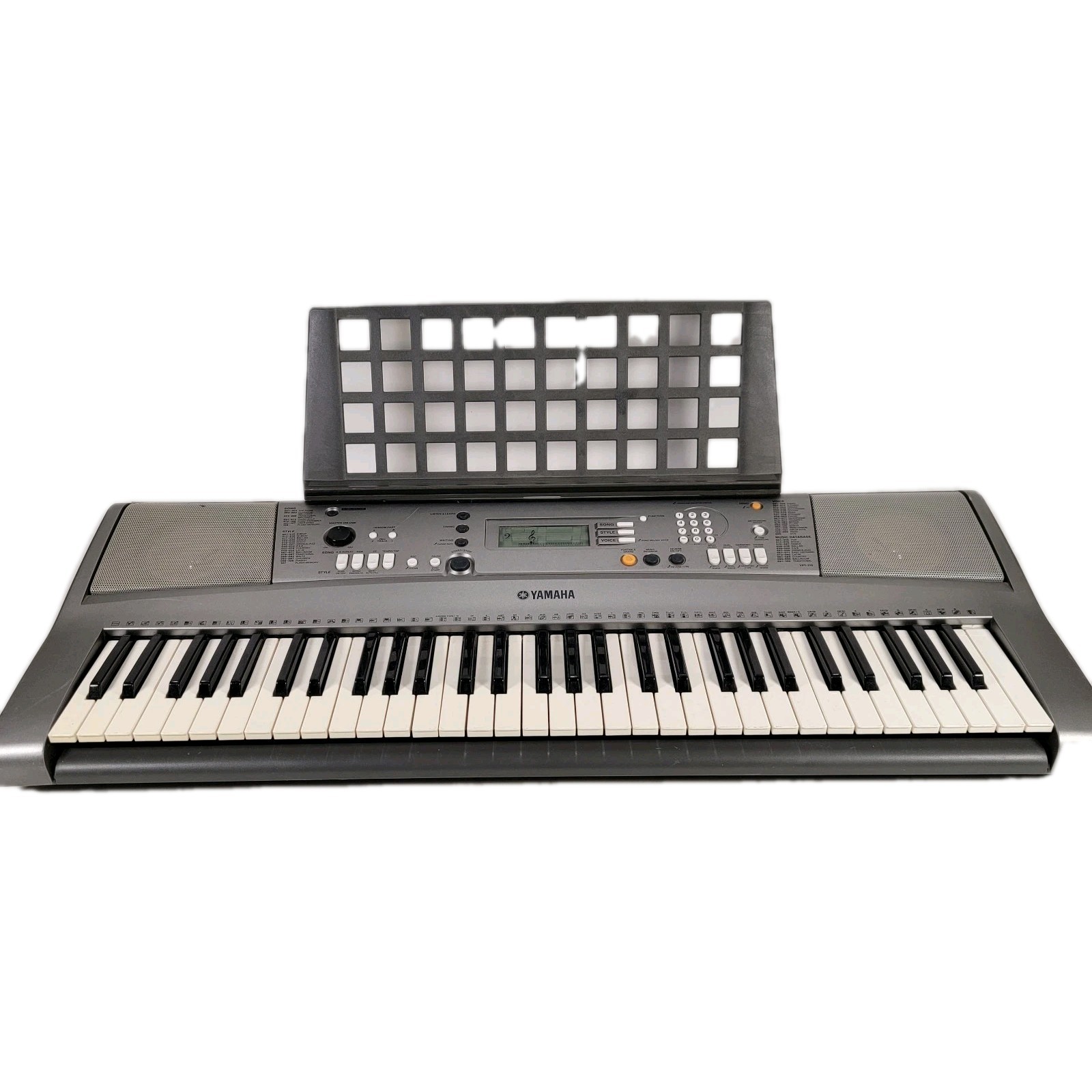 Yamaha YPT-310 Digital Piano Tested Working No AC Adapter