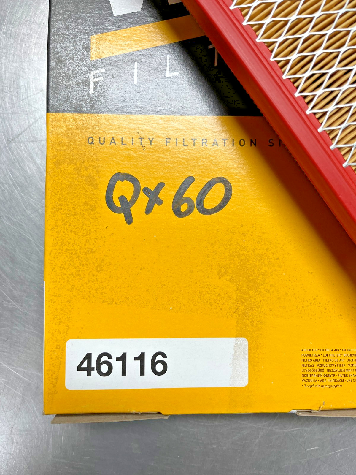 46116 Genuine WIX AIR FILTER