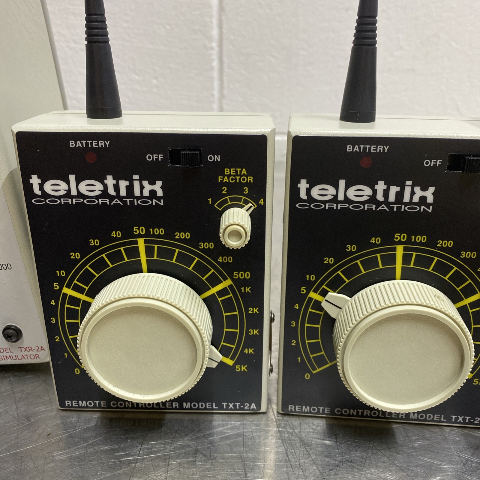 Teletrix TXR-2A Radiation Simulator And TXT-2A Remote Controller
