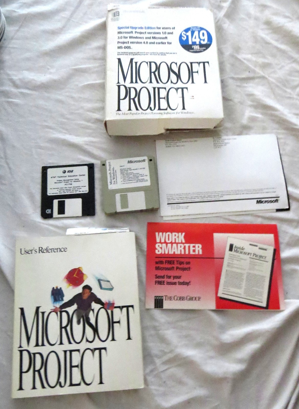 Microsoft Project Version 4.0 Special Upgrade Edition - Vintage Software