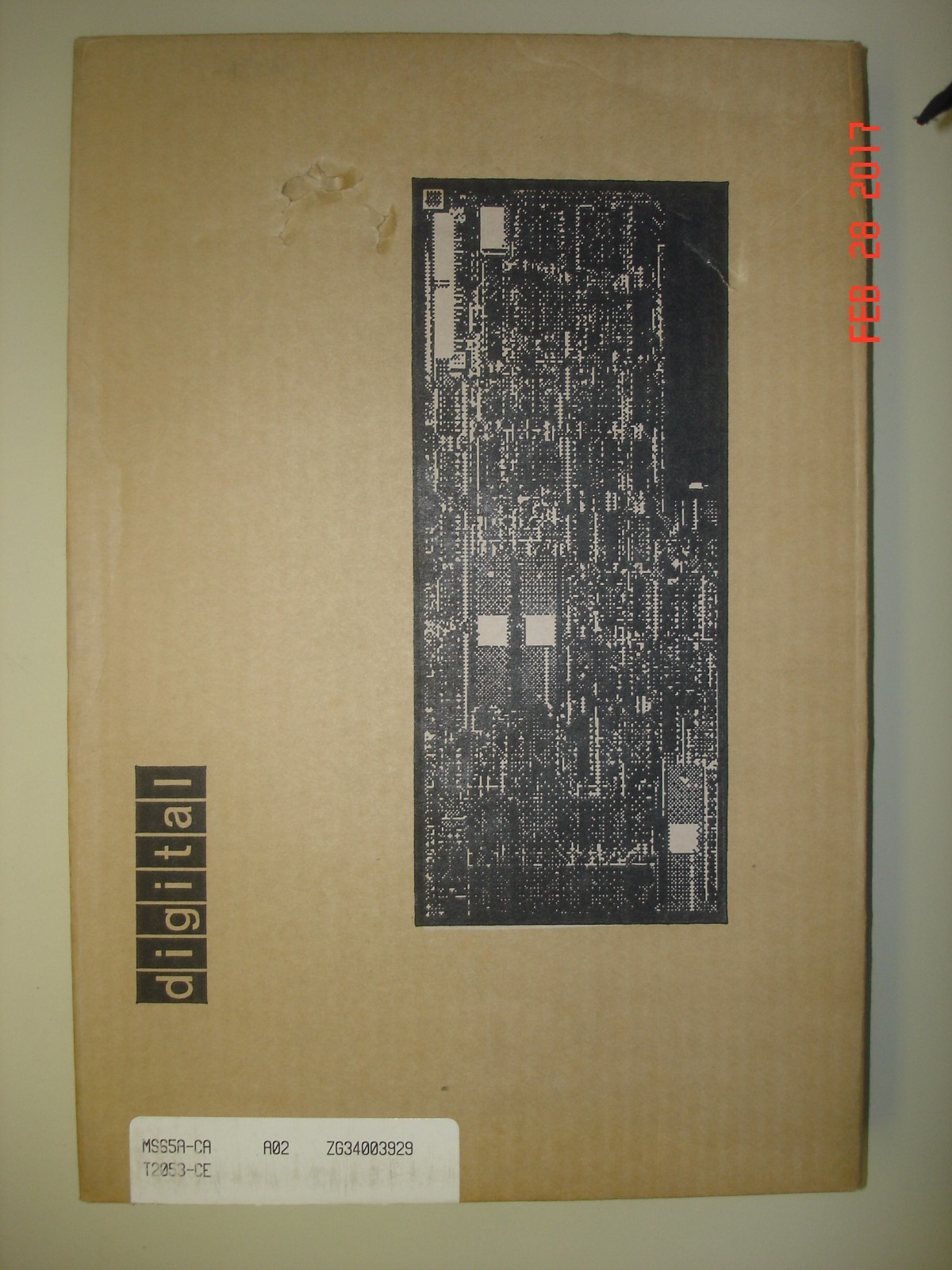 MS65A-CA DEC 64MB MEMORY MODULE FOR VAX6500/6600, T2053-CE NEW IN BOX !
