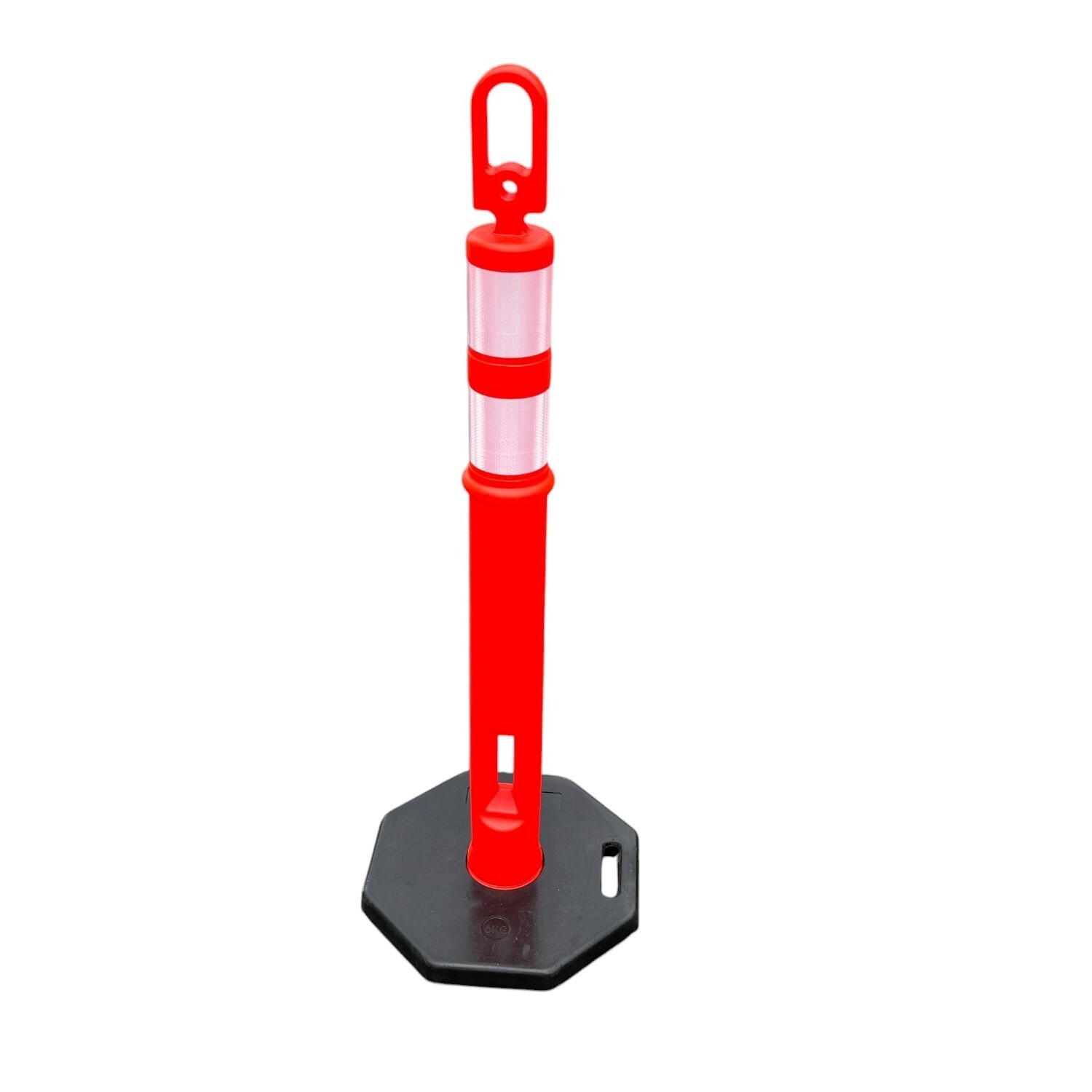 Sandbaggy 46" Plastic Traffic Delineator Post - Reflective (Orange) - Will Call